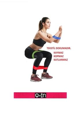 Q-İN Mini Dokuma Bant Pilates Yoga Fitness Kalça Şekillendirme ve Kas  Güçlendirme Direnç Bandı Lastiği Fiyatı, Yorumları - Trendyol