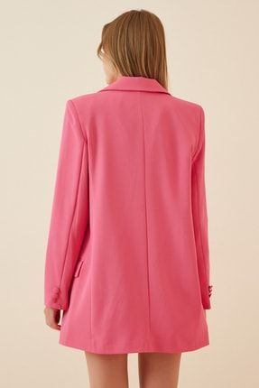Kesa TEK Blazer - Pink - Regular fit - Trendyol
