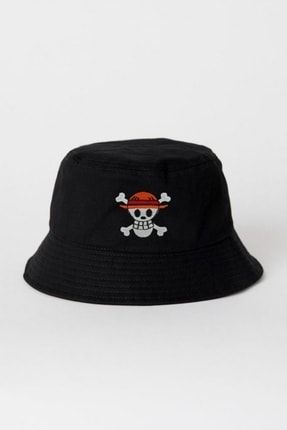 Drawyme One Piece Portgas D. Ace Bucket V1 Capéu de anime Chapéu de