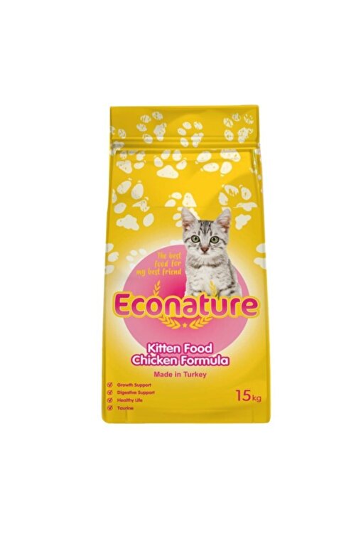 Econature Yavru Kedi Mamasi Tavuklu 15 Kg Fiyati Yorumlari Trendyol