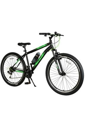 Vento 27,5 Jant Önden Amortisörlü Bisiklet 21 Otomatik Vites Dağ Bisikleti Siyahneon Yeşil