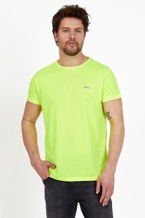 Slazenger Republ c Erkek T shirt Neon Ye il Fiyat Yorumlar
