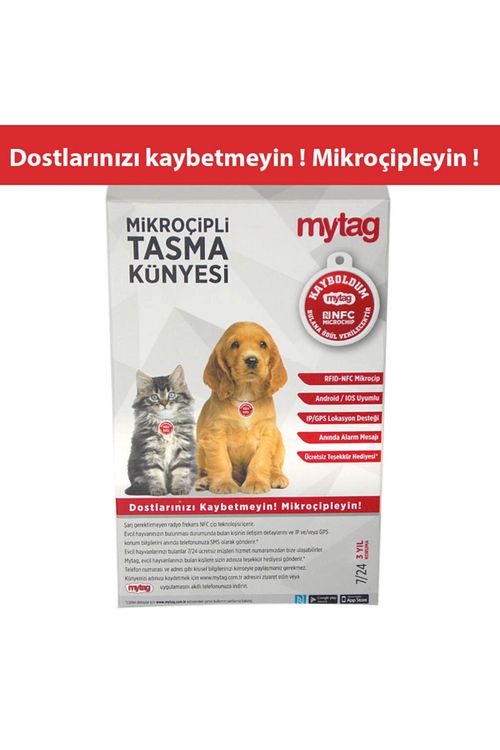 Mytag Kopekler Icin Mikrocipli Tasma Kunyesi Gps Takipli Fiyati Yorumlari Trendyol
