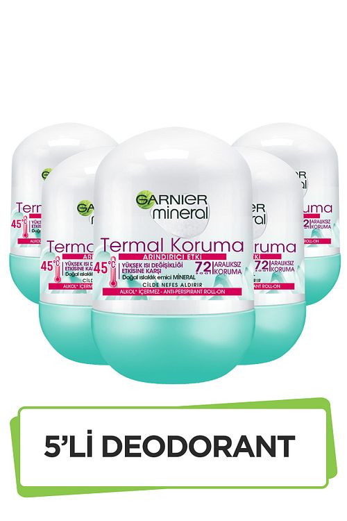 Garnier 5 Li Garnier Mineral Termal Koruma Roll On Deodorant Seti 36005419289305 Fiyati Yorumlari Trendyol Garnier 5 Li Garnier Mineral Termal Koruma Roll On Deodorant Seti 36005419289305 Fiyati Yorumlari Trendyol