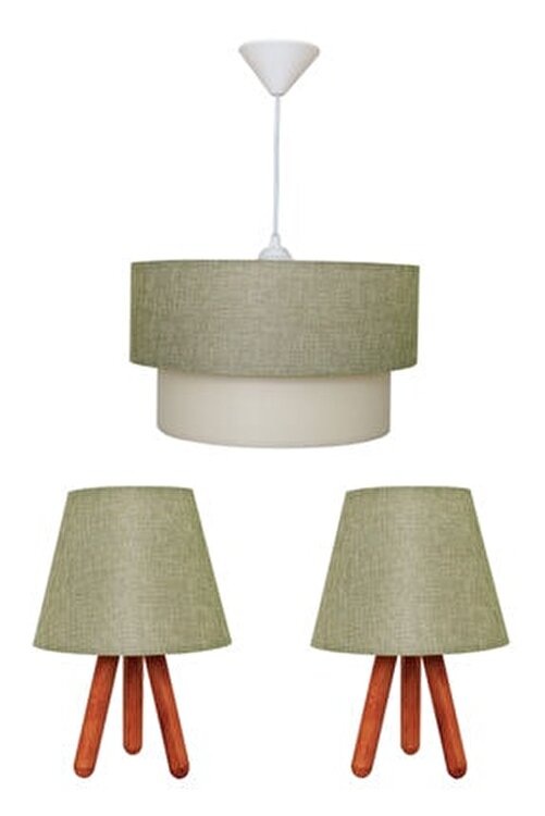 D Light Pastel Yatak Odasi Abajur Ve Avize Seti Fiyati Yorumlari Trendyol