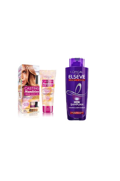 L Oreal Paris Sunkiss Renk Acici Jel Elseve Turunculasma Karsiti Mor Sampuan 200ml Set Fiyati Yorumlari Trendyol