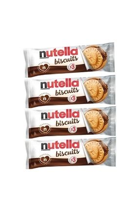 Biscuits 41,40 Gr X 4 Adet NutellaBiscuits4lü