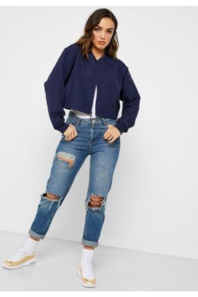 Nike Kad n Lacivert Sportswear Tech Pack City Ready Bomber Ceket