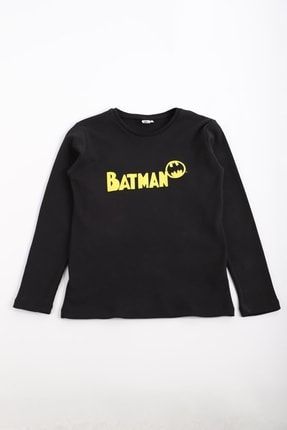 Batman Siyah Bask l Erkek Uzun Kollu Sweat