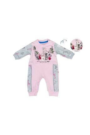 bebek pembe zürafa baskı