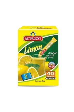 Limon Aromalı Tek Içimlik Içecek Tozu 40 Adet X 1.5 gr 8690493007109
