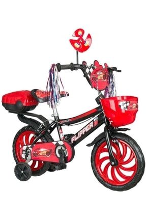 Group Siyah-kırmızı 15 Jant 4 Tekerlekli Çocuk Bisikletli