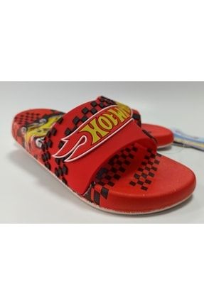 Gezer Hot Wheels Lisansl K rm z Anatomik Taban Kayd rmaz Plastik Havuz Deniz Plaj Ev Ve Sokak Terlik Fiyat Yorumlar Trendyol
