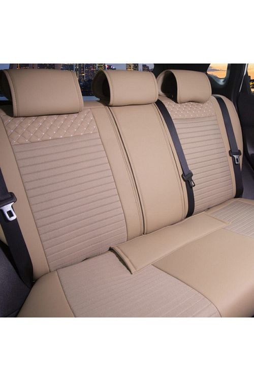 Stil Toyota Corolla Yeni Luks Deri Oto Koltuk Kilifi On Arka Set Bej Fiyati Yorumlari Trendyol