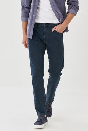 Greensboro Straight Fit Düşük Bel Denim Esnek Jean Kot Pantolon W15Q