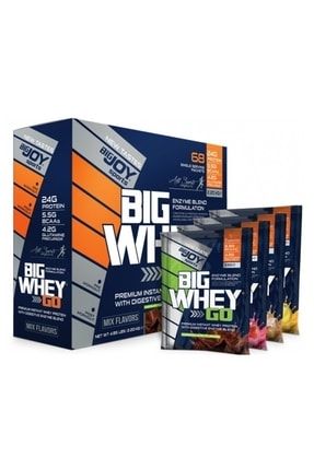 Bigjoy Bigwhey Go Whey Protein 68 Şase 2200 gr Mix Flavors 4 Farklı Aroma