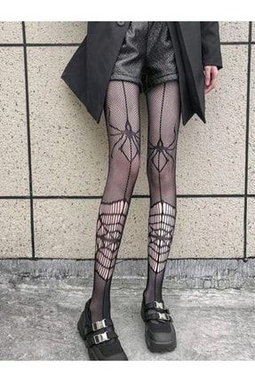 Gothic Spider Web Tights