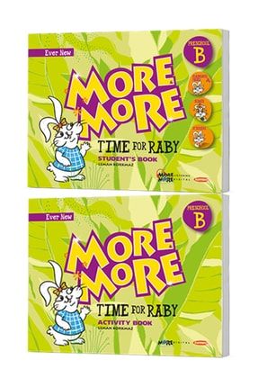 Okul Öncesi Ve Anaokulu More & More Time For Raby (b) Student’s Book & Activity Book 5,6 Yaş