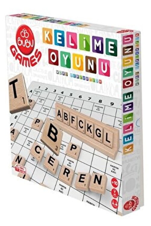 Bubu Anaokulumarket Bu Bu Games Ahsap Kelime Oyunu 10 Yas Kutu Oyunu Gm0036 Fiyati Yorumlari Trendyol