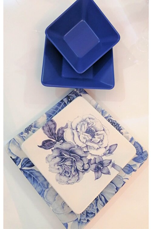 Keramika Kare Yemek Takimi 6 Kisilik 24 Parca Cicek Desenli Fiyati Yorumlari Trendyol