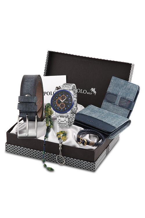 Polo Rucci Erkek Kol Saati Ve Cuzdan Kemer Anahtarlik Bileklik Kombini Fiyati Yorumlari Trendyol