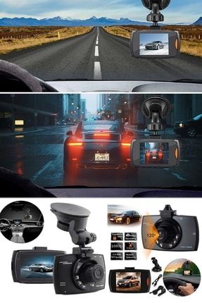 Akıllı Araç Içi Yol Için Güvenli Kayıt Video Hd Kamera 1080p Gece Görüş Sürüş Kayıt Cihazı Cama Tak