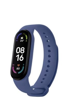 Xiaomi Mi Band 5 / Mi Band 6 Uyumlu Silikon Kordon Kayış