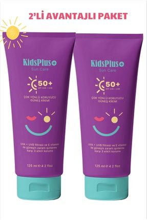 Spf50 Sun Care Cream(125 125 ML)-yüksek Koruma-baby Güneş Kremi (kids Plus )