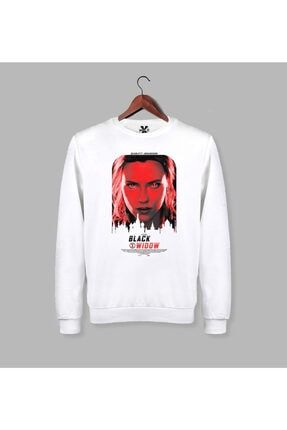 Darkia Marvel Black Widow Kara Dul Bask l Sweat Sweatshirt Fiyat Yorumlar Trendyol