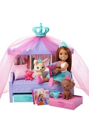 barbie barbie prenses macerasi chelsea bebek ve prenses hikayesi oyun seti gml72 gml74 prenses hikayesi fiyati yorumlari trendyol