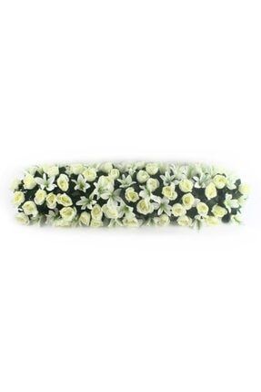 Yapay Çiçek Tak Organizasyon Nişan Masası Çiçek Süsleme 35x120cm ty22316453