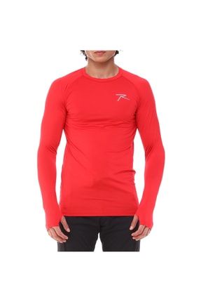 Ignıs - Erkek Kırmızı Spor Uzun Kollu T-shirt- Rukp102-250 RUKP102-618-RR