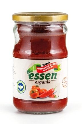 Organik Domates Biber Karışık Salça (tuzsuz) 650gr