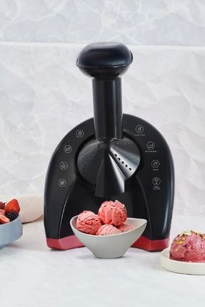 Frozen Healthy Ice Cream Machine Sağlıklı Dondurma Ve Sorbe Makinesi Cranberry
