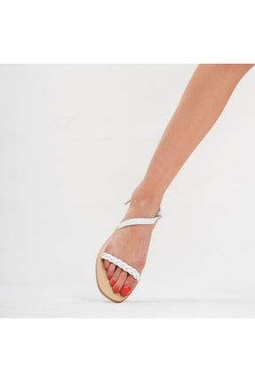 Hakiki Deri Kadın Sandalet- 8616