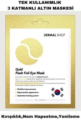 Gold Flash Foil Göz Maskesi 4 Gr