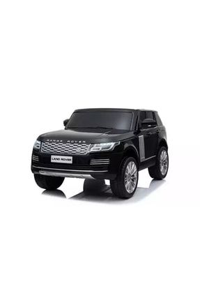 Range Rover Tablet Ekranlı Siyah Renk Akülü Araba ( Mega 2 Kişilik) 12 Volt 4 Motorlu Model