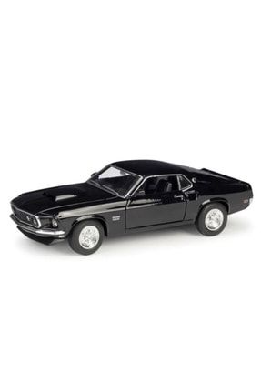 1969 Ford Mustang Boss 429 Siyah 1:24 Model Araba