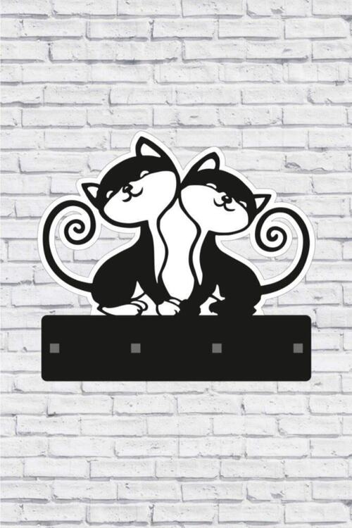 Mavimodahome Sume Dekoratif Sevimli Kediler Anahtar Askisi Ahsap Anahtarlik Lzr50 Fiyati Yorumlari Trendyol