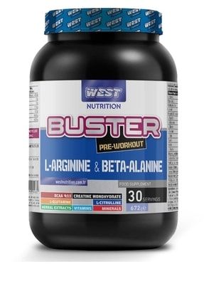 Buster Pre Workout Sitrülin - L Arjinin - Beta Alanin 672 gram 30 Servis Orman Meyveli