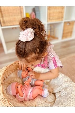 Toys Pembe Renk Yeni Doğan Gerçek Et Bebek 25 Cm