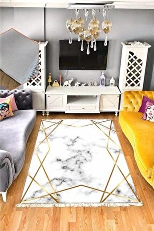 belemir b261 platin gold yikanabilir dekoratif hali 100x200 fiyati yorumlari trendyol