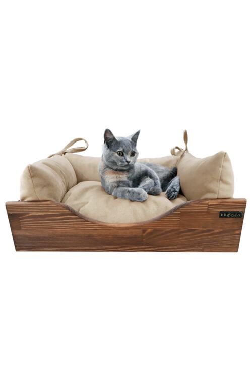 Bronza B Wood Kedi Kopek Yatagi Fiyati Yorumlari Trendyol