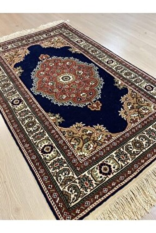 kayseri bunyan el dokuma 100 yun bunyan kayseri halisi 86x132 lacivert fiyati yorumlari trendyol