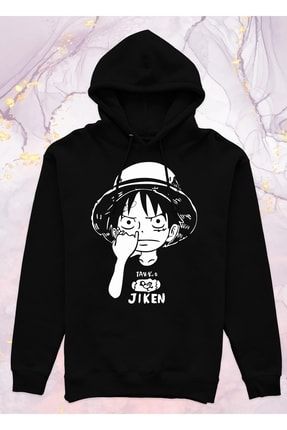 Guvenin Du u One Piece Luffy Cepsiz Kapu onlu Sweatshirt Fiyat Yorumlar Trendyol