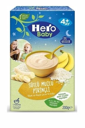Hero Baby Herobaby Prebiyotikli Çilekli Ve Muzlu Yoğurtlu Kavanoz Mama 120g  12 Adet Fiyatı, Yorumları - Trendyol
