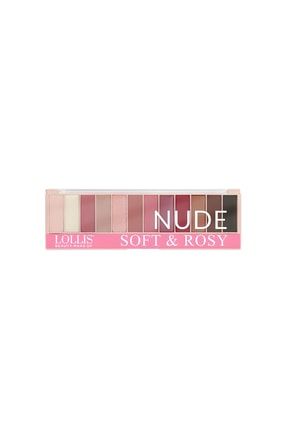 Nude Soft&rosy Eyeshadow Palette /nude Soft&rosy Far Paleti