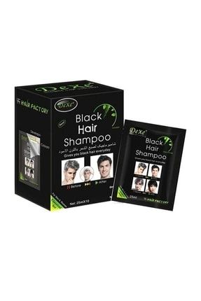 Black Hair Shampoo Beyaz Saç Kapatıcı Siyah Boya