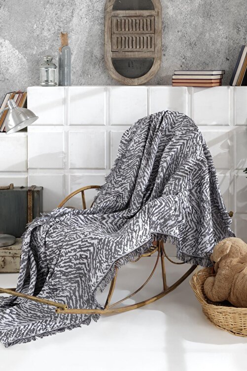 Fushia Tiger 100 Pamuk Keten Koltuk Ortusu Fiyati Yorumlari Trendyol