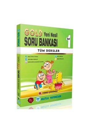 Mutlu Yayınları 1. Sınıf Tüm Dersler Gold Soru Bankası